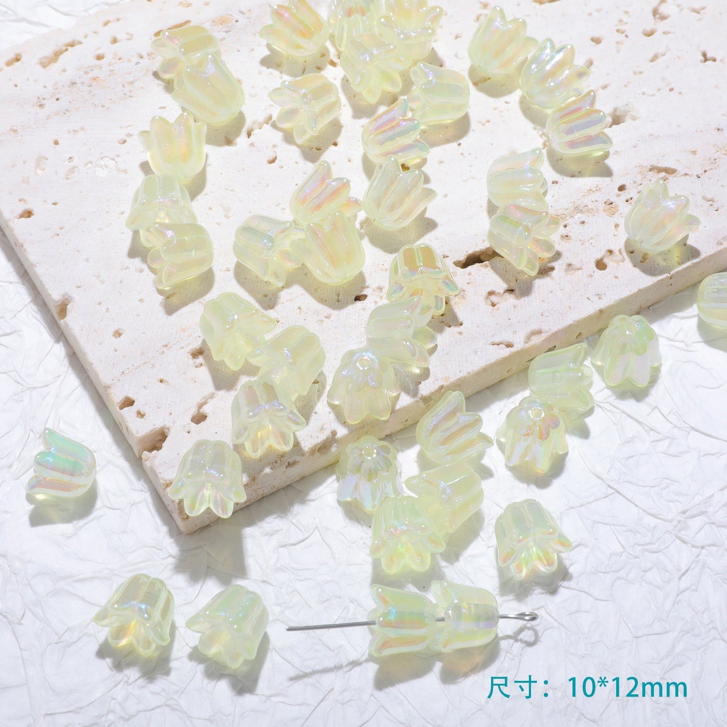 Flower-Shaped Beads