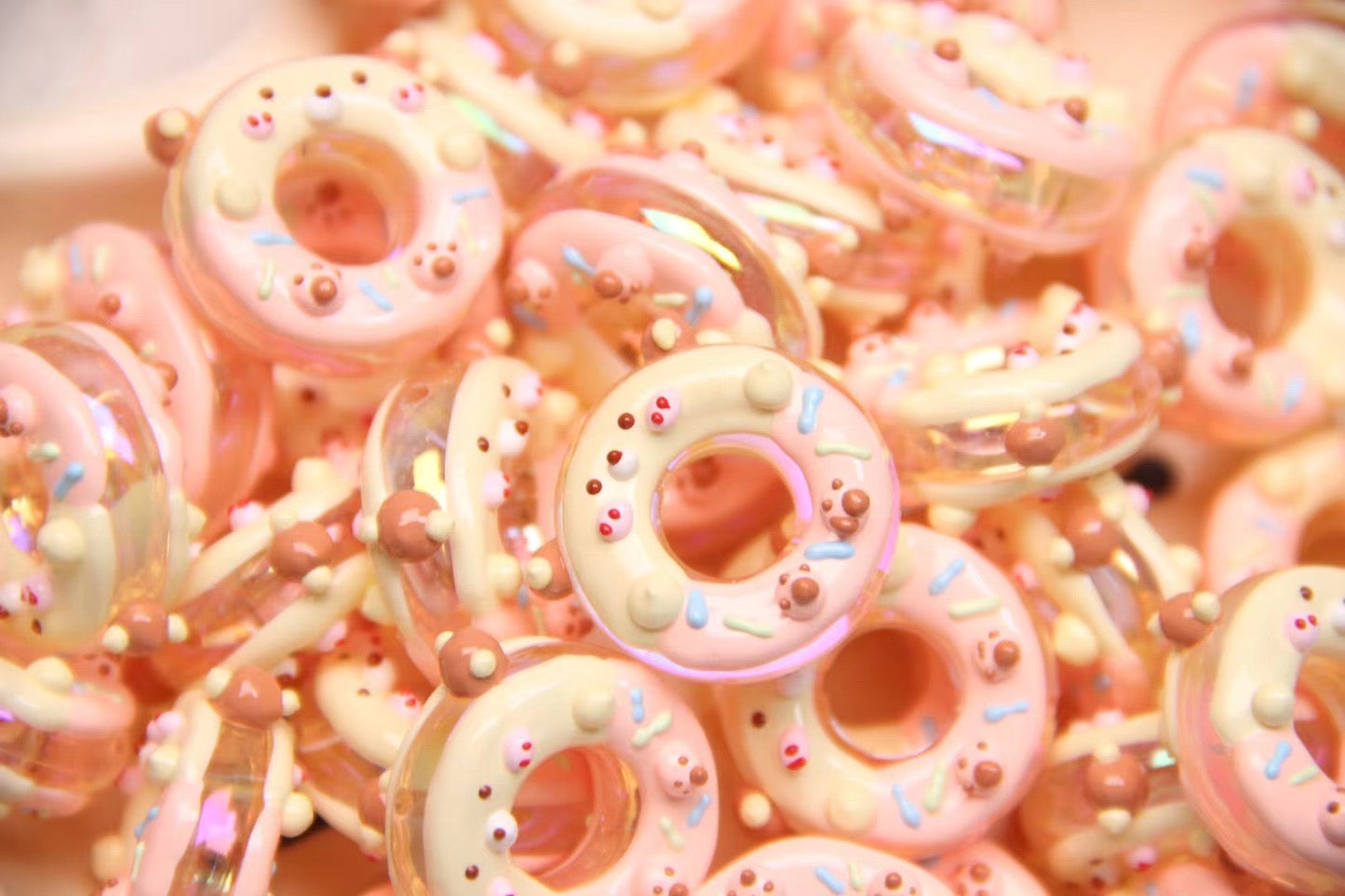Cartoon Hand-Painted Bead