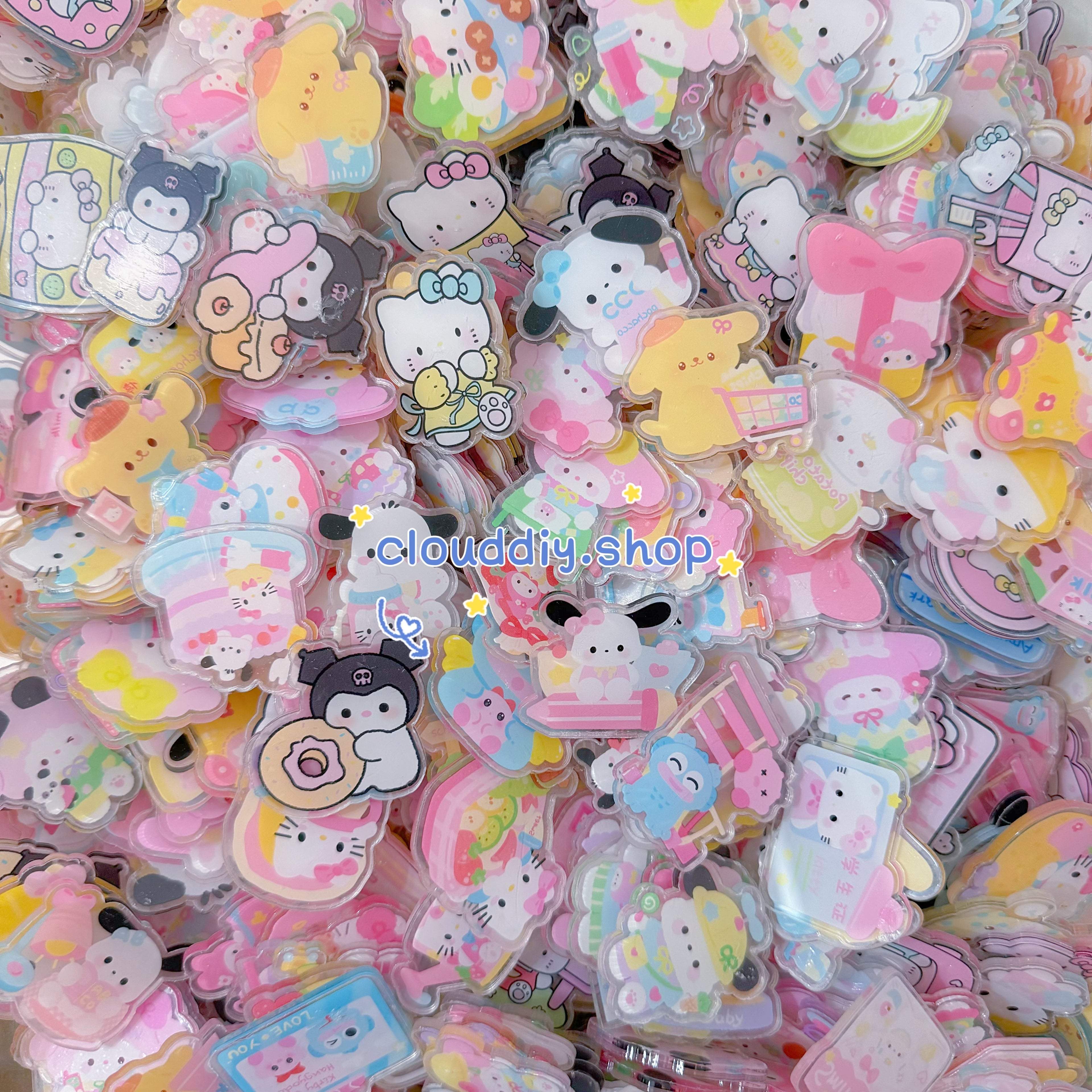 4cm Sanrio Acrylic Charm