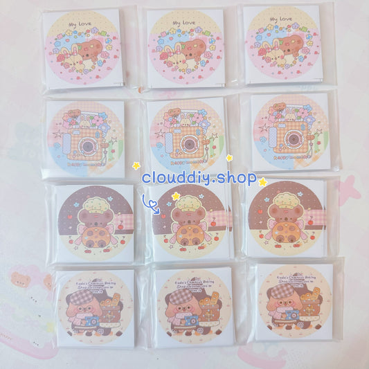 Cute Packaging Stickerss