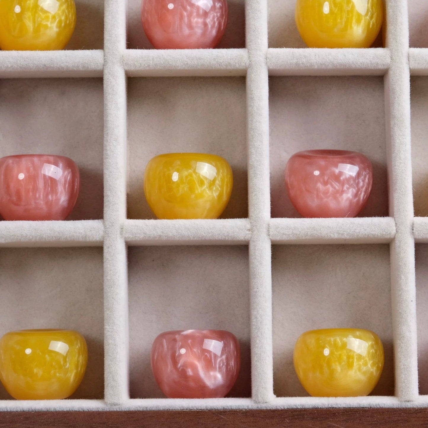 Apple-shaped Beads