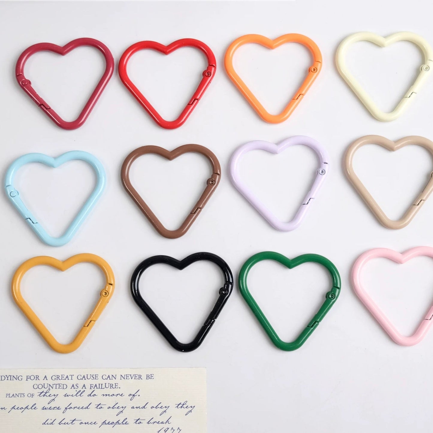 Large Heart-Shaped Keychain