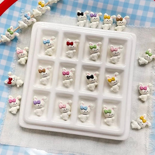Rabbit Alloy Beads