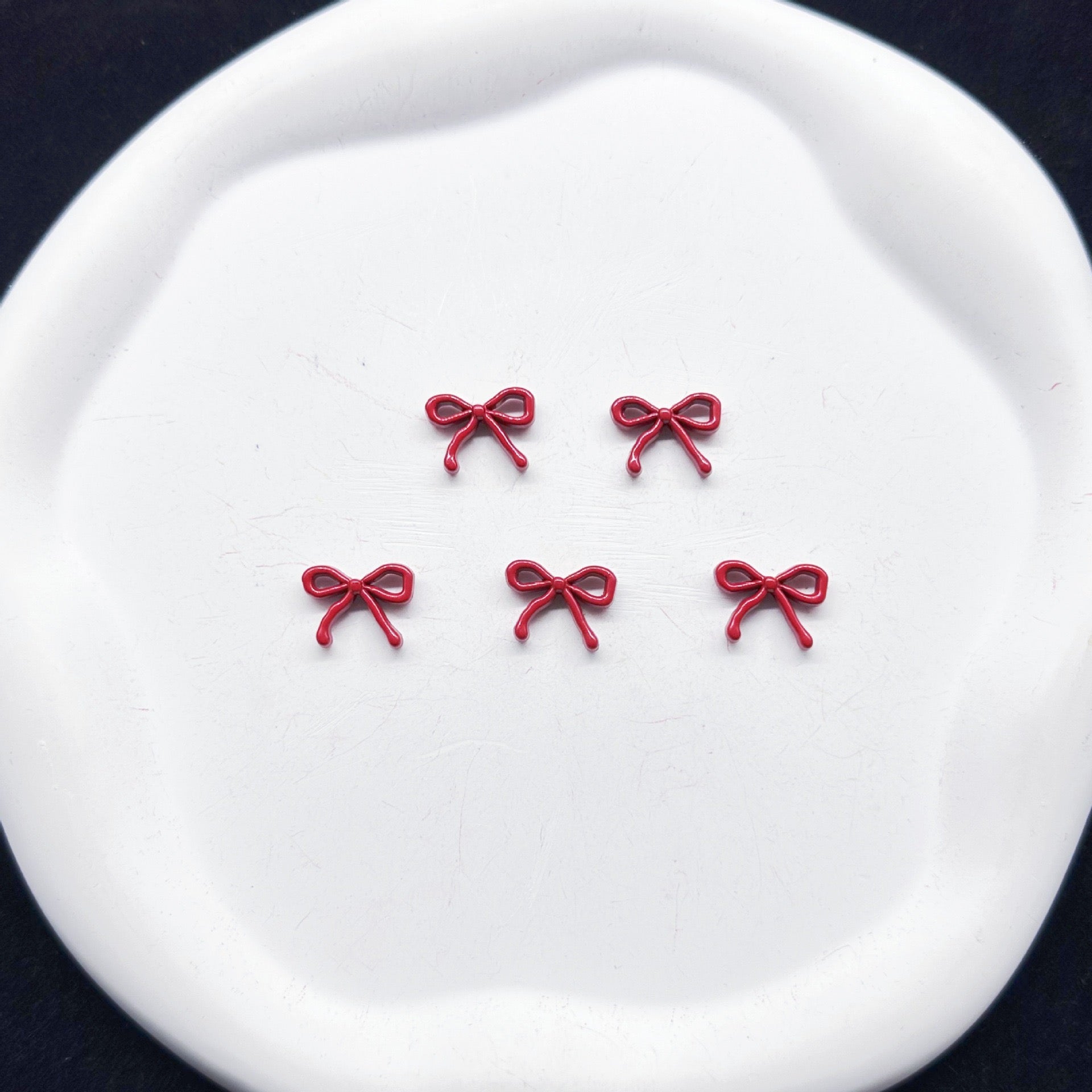 Bow Alloy Beading