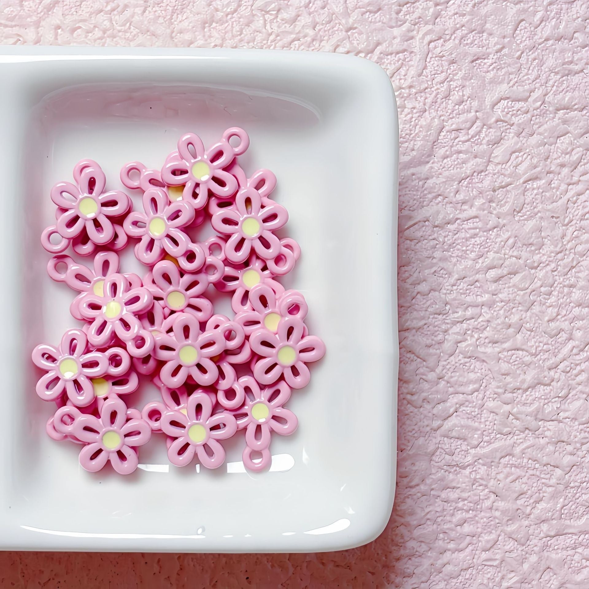 Alloy Flower Beads