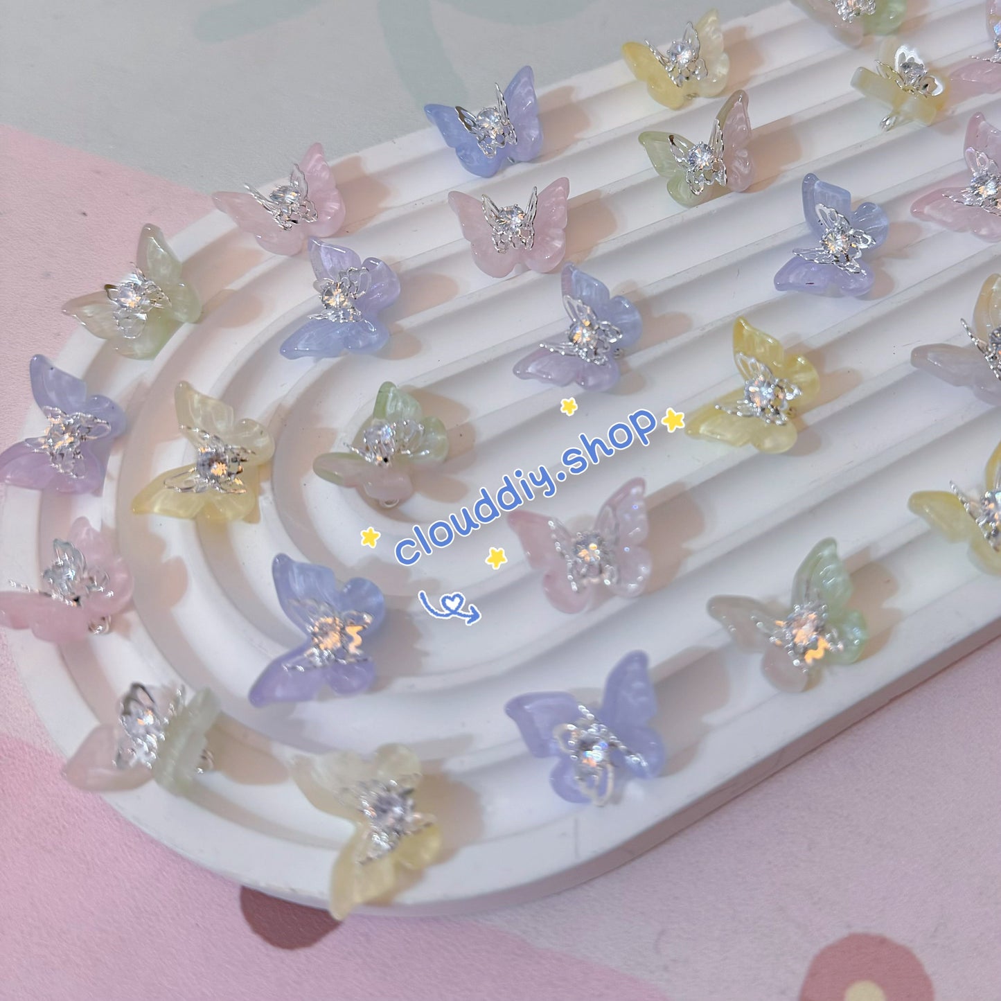 Butterfly Beaded String