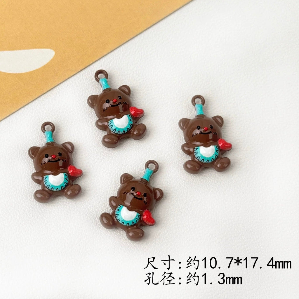 Alloy Little Bear Pendant