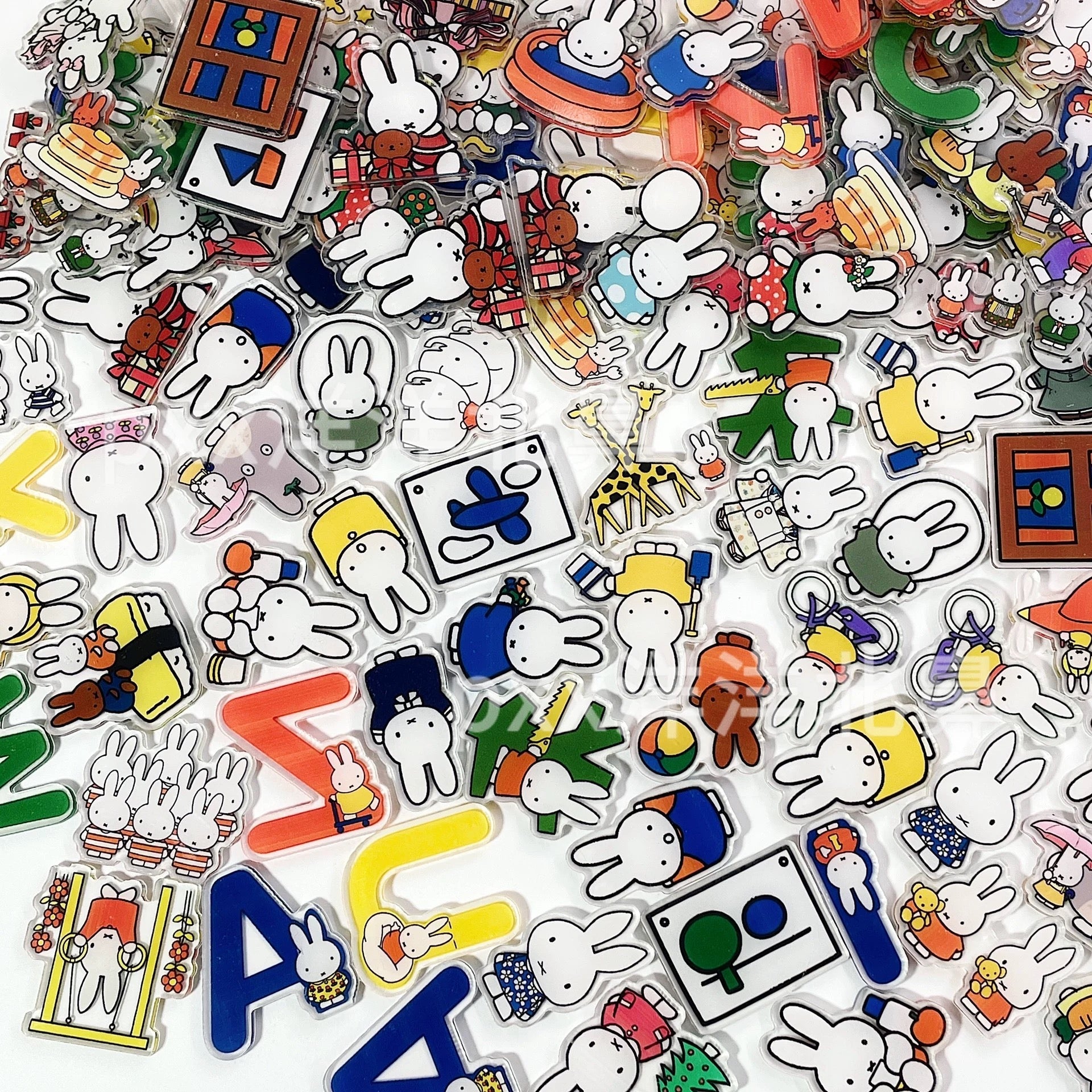 4cm Miffy Acrylic Patch