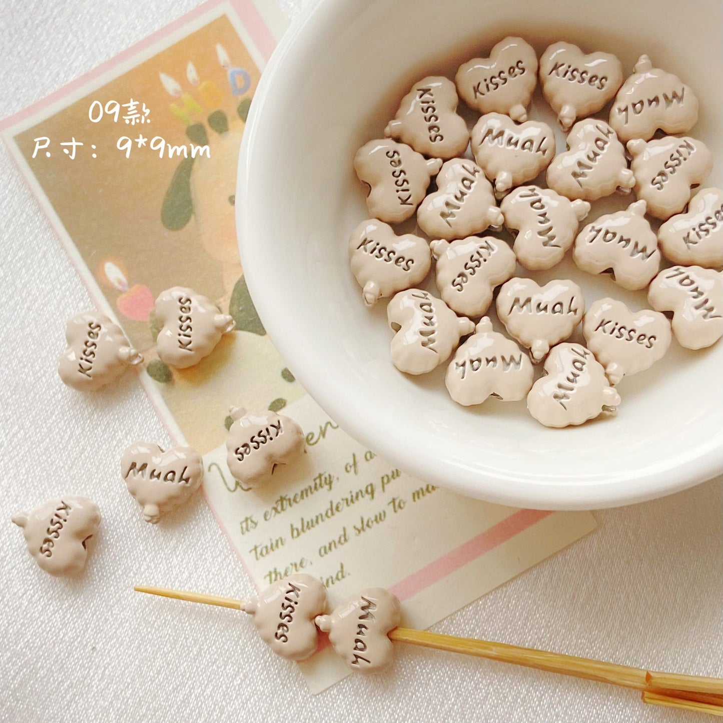 Charity Alloy Beads