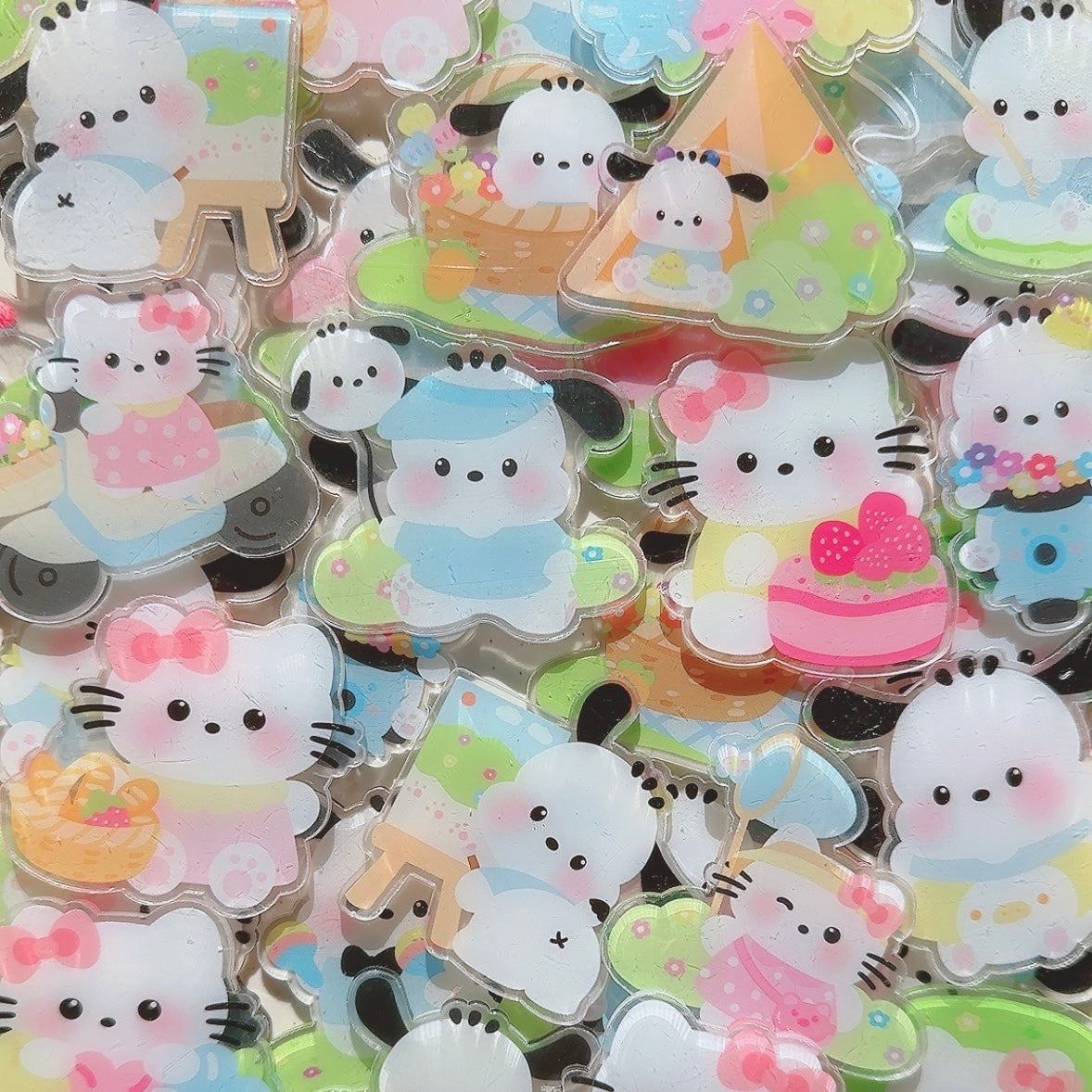 6cm Sanrio Acrylic Patch