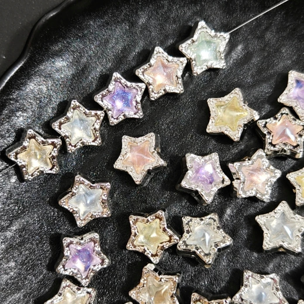 Star Alloy Beads
