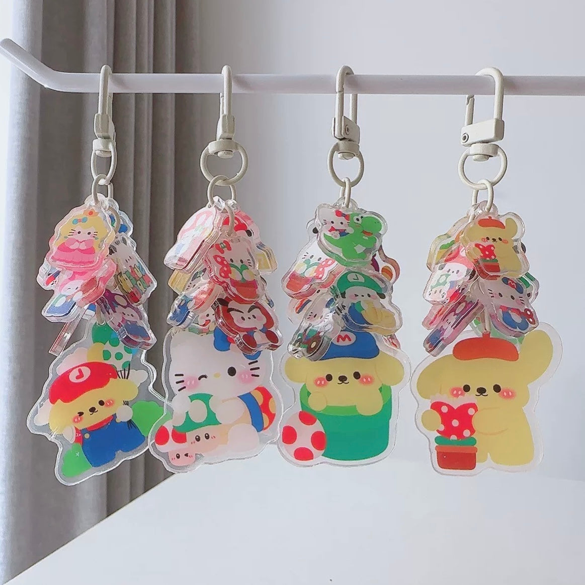 4cm Sanrio Acrylic Charm