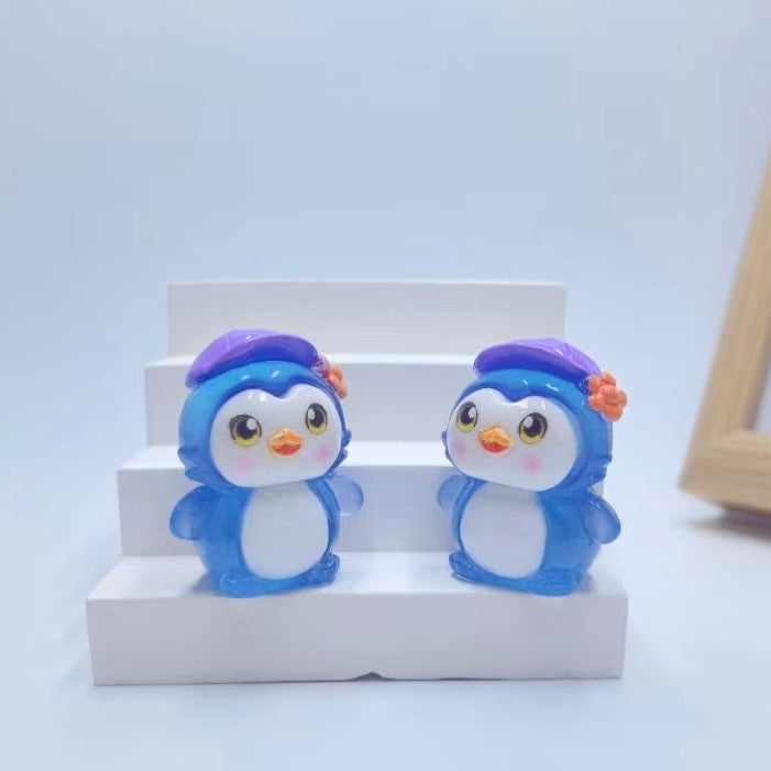 The charm Of Three-Dimensional Luminous Penguins