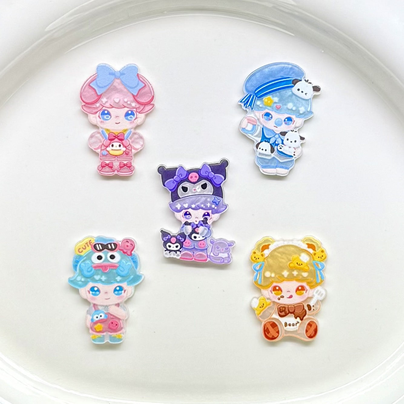 Dimoo Acrylic Patch