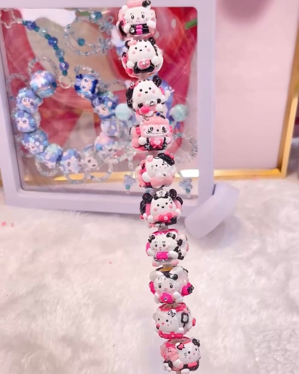 Mix Cartoon Hand Painted Beads