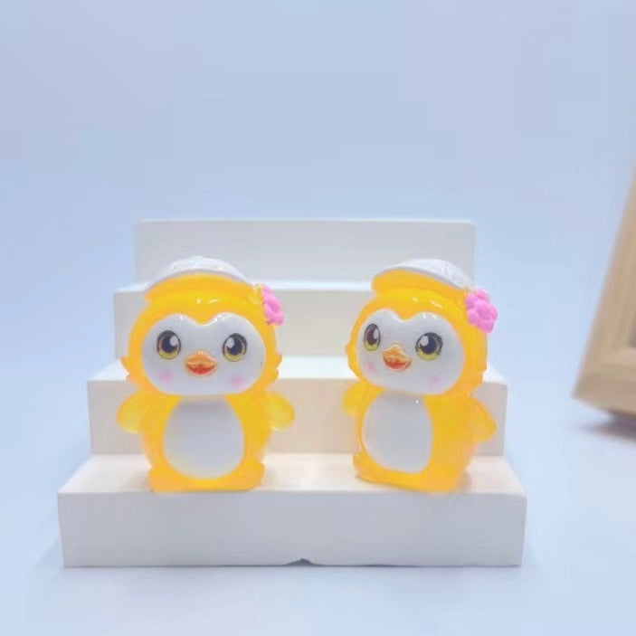The charm Of Three-Dimensional Luminous Penguins