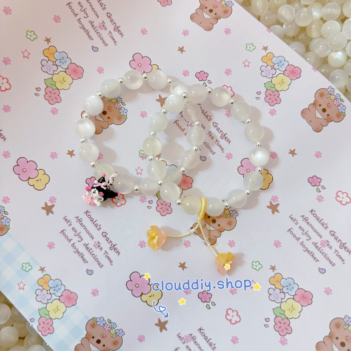 10 PCS 10mm Color-Changing Bead