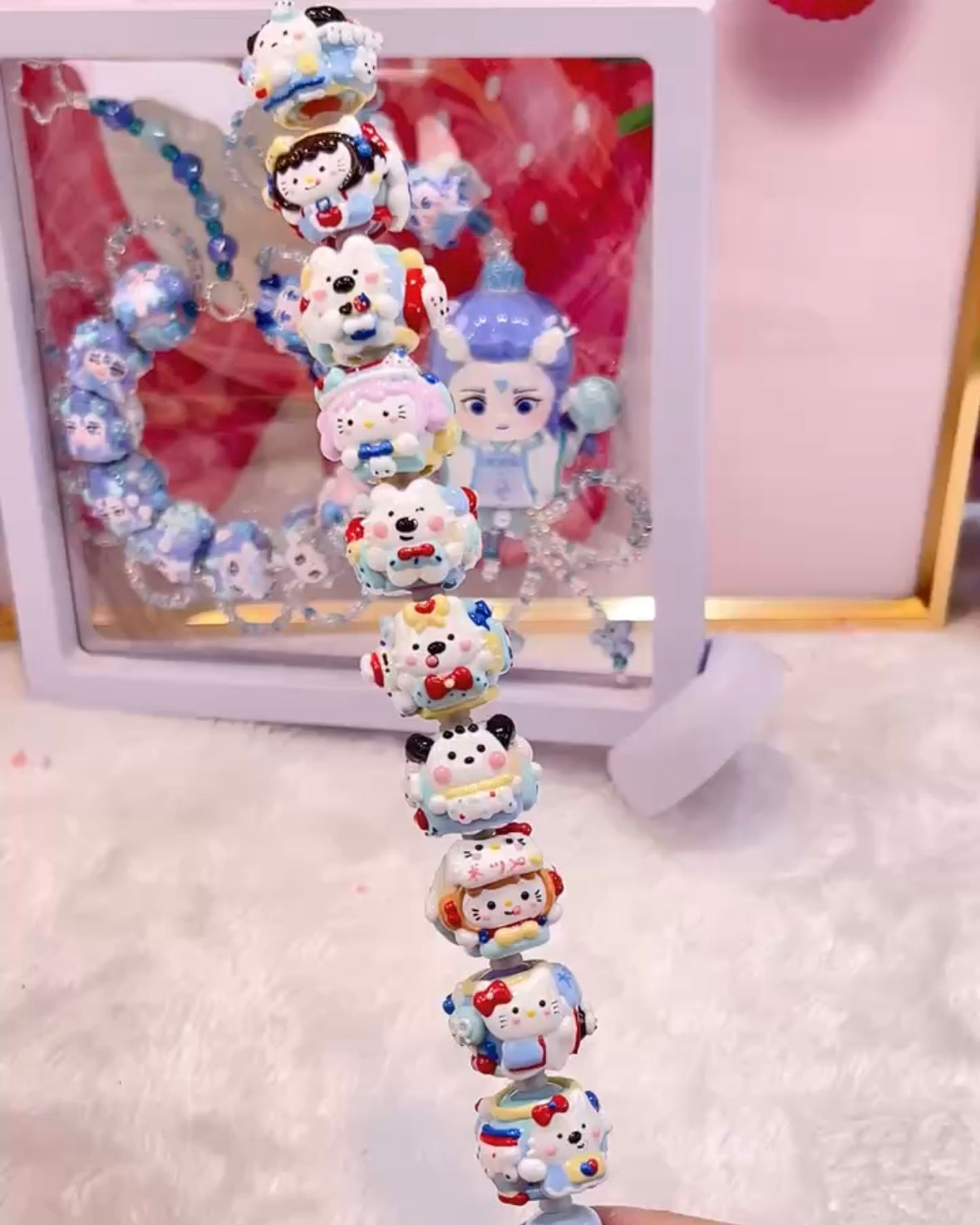 Mix Cartoon Hand Painted Beads