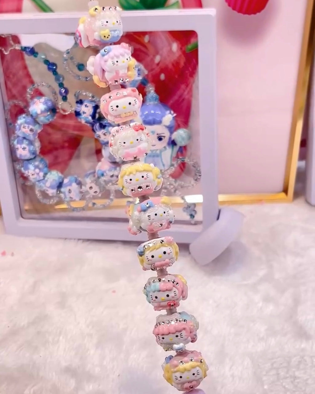 Mix Cartoon Hand Painted Beads