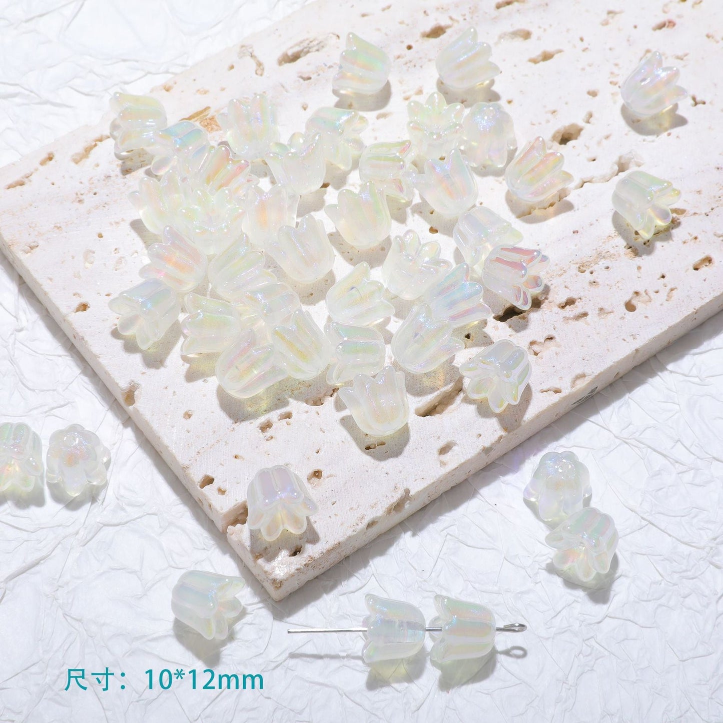 Flower-Shaped Beads