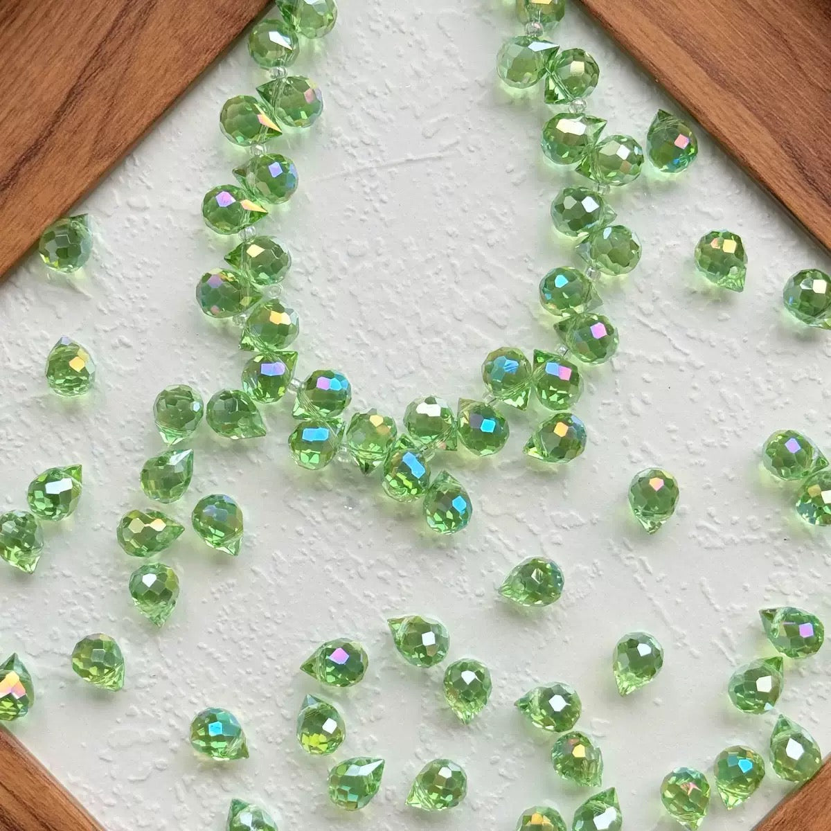 8*10mm Strawberry Crystal Beads