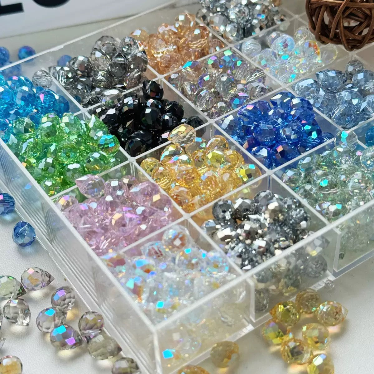 8*10mm Strawberry Crystal Beads