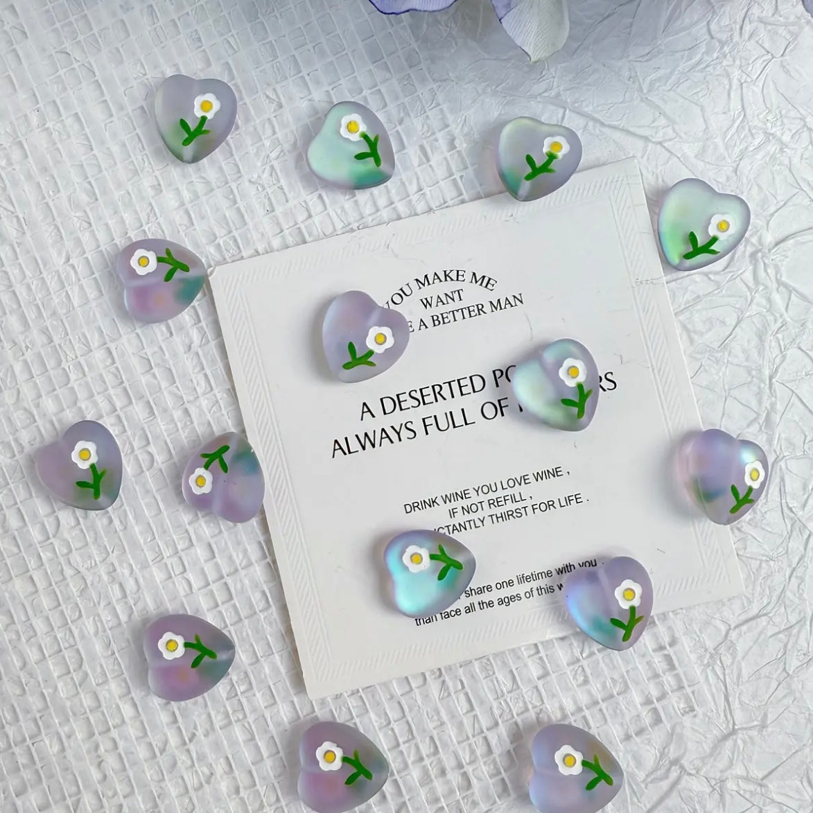 Rose-Shaped Beaded Jewelry