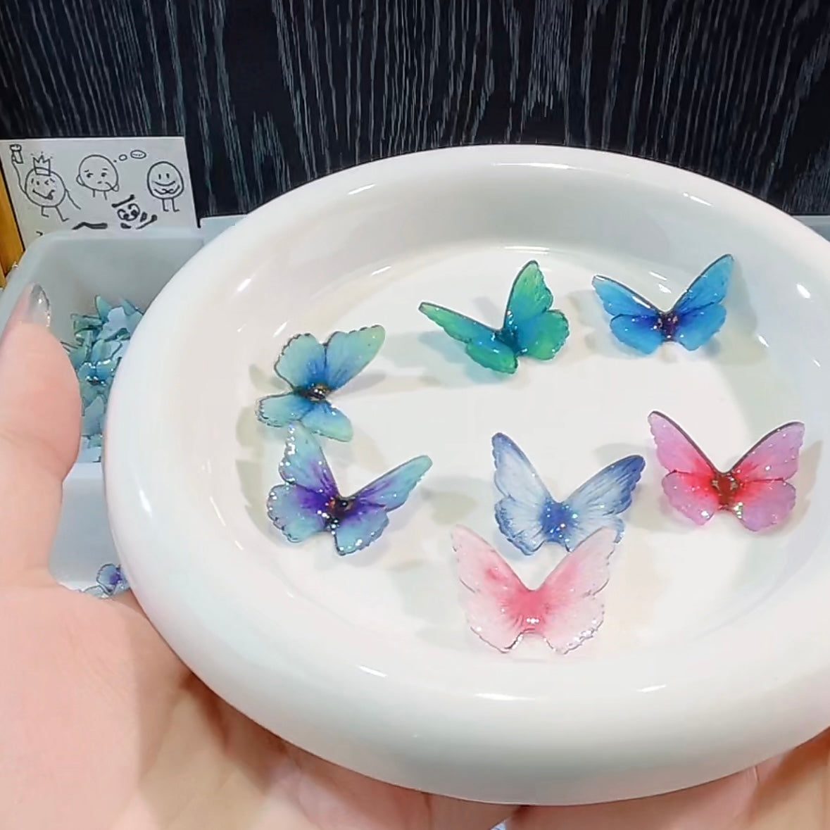 Butterfly Beaded String