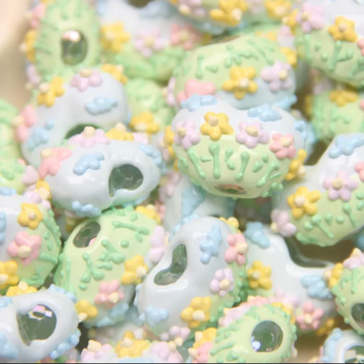 Hand-painted Love Bead