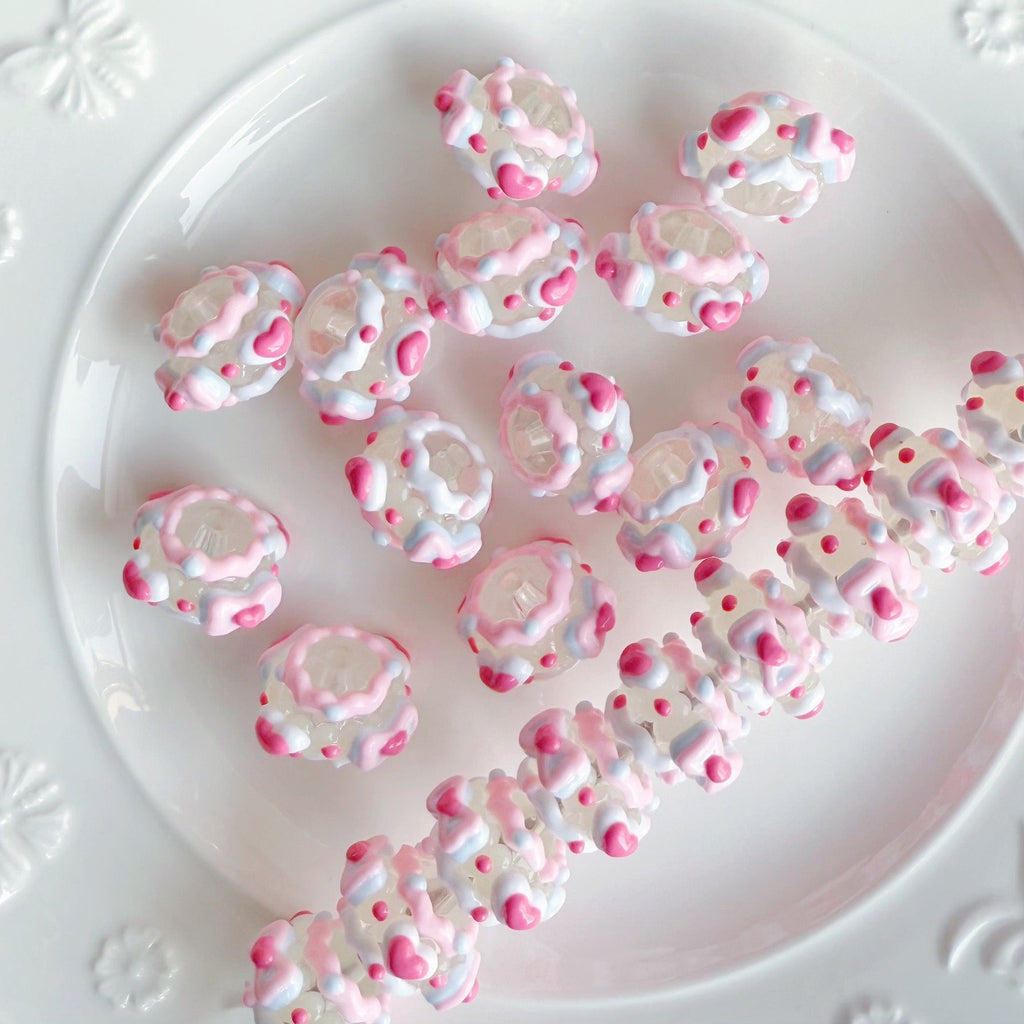 Luminous Hand-Painted Beads