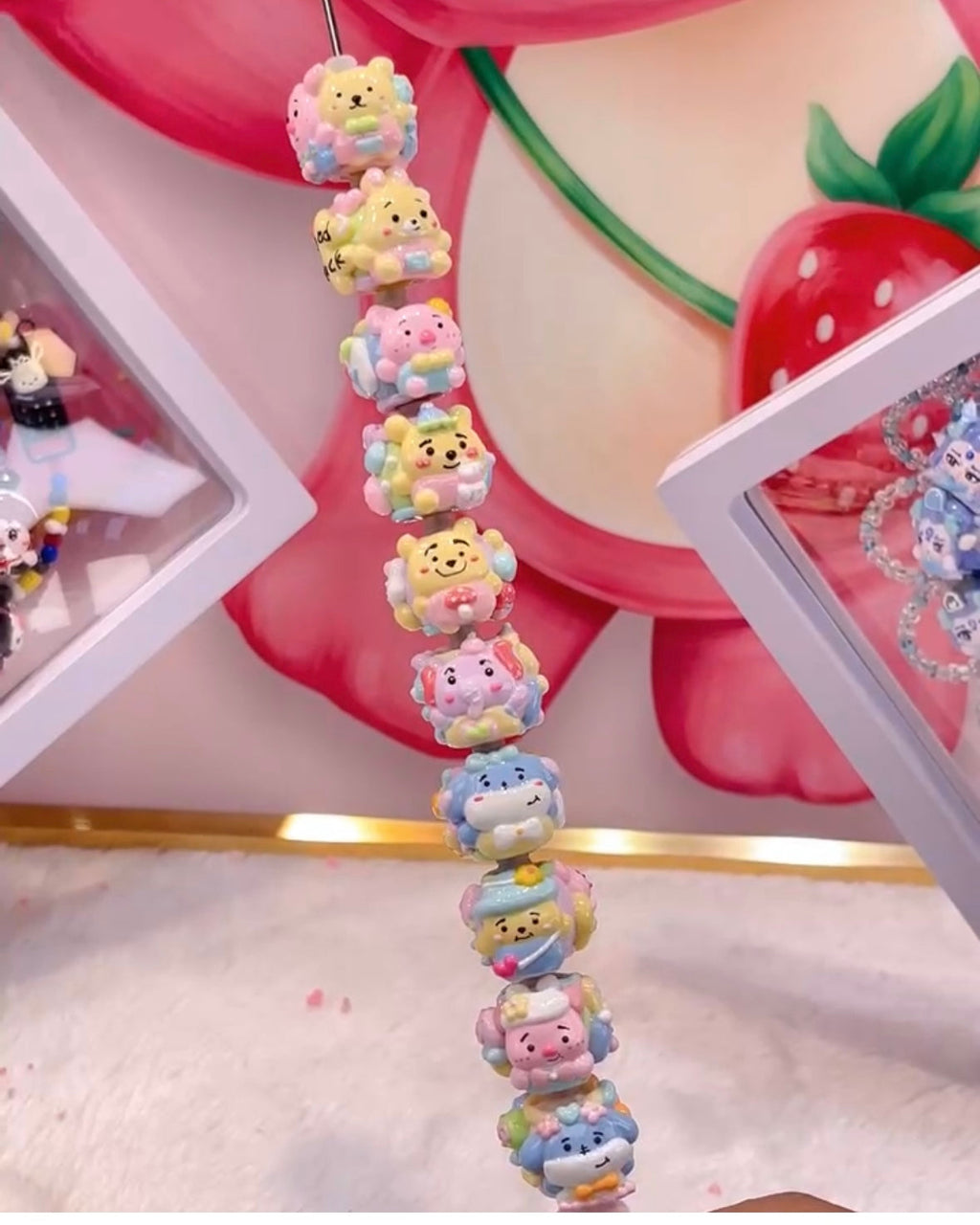 Mix Cartoon Hand Painted Beads