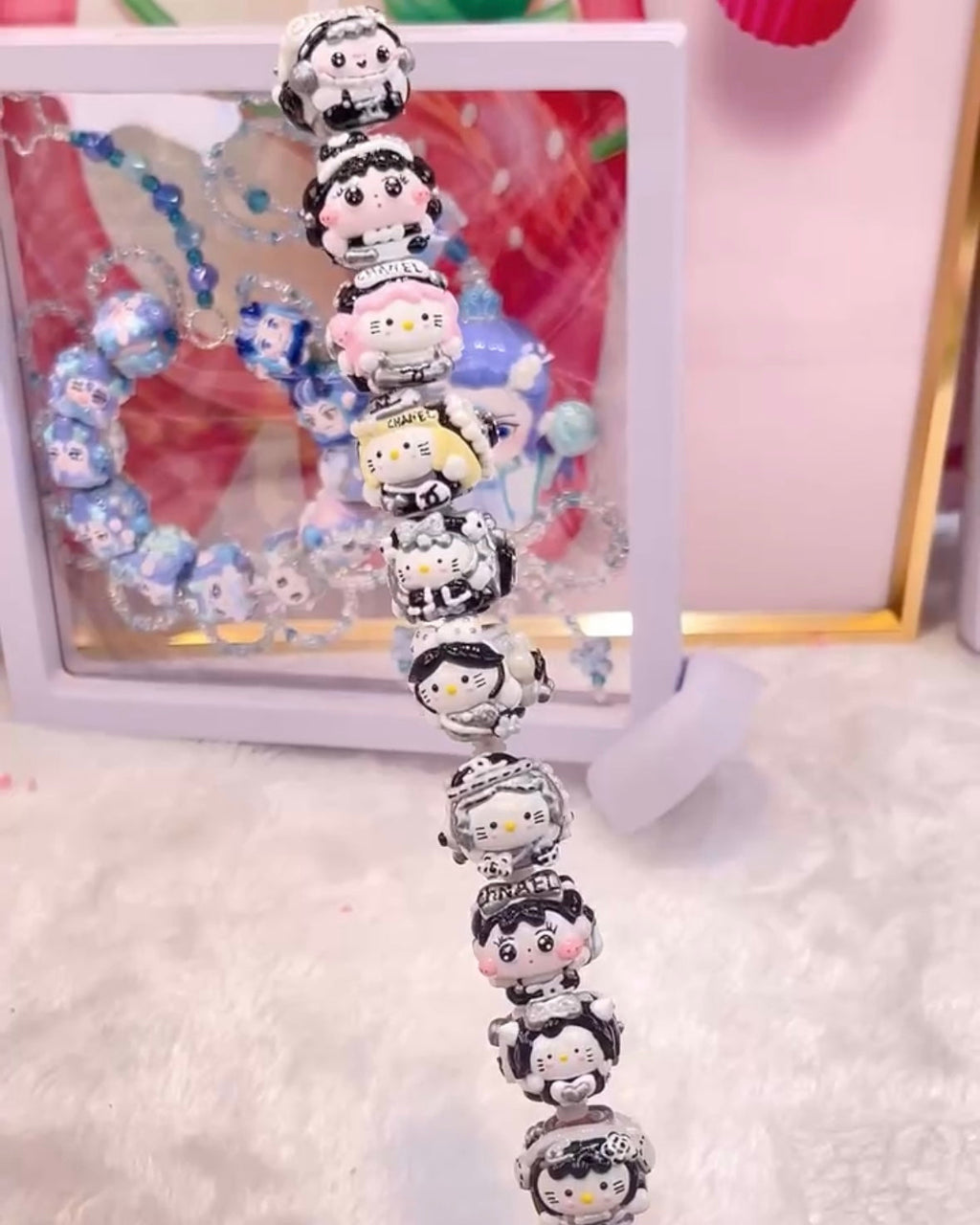 Mix Cartoon Hand Painted Beads