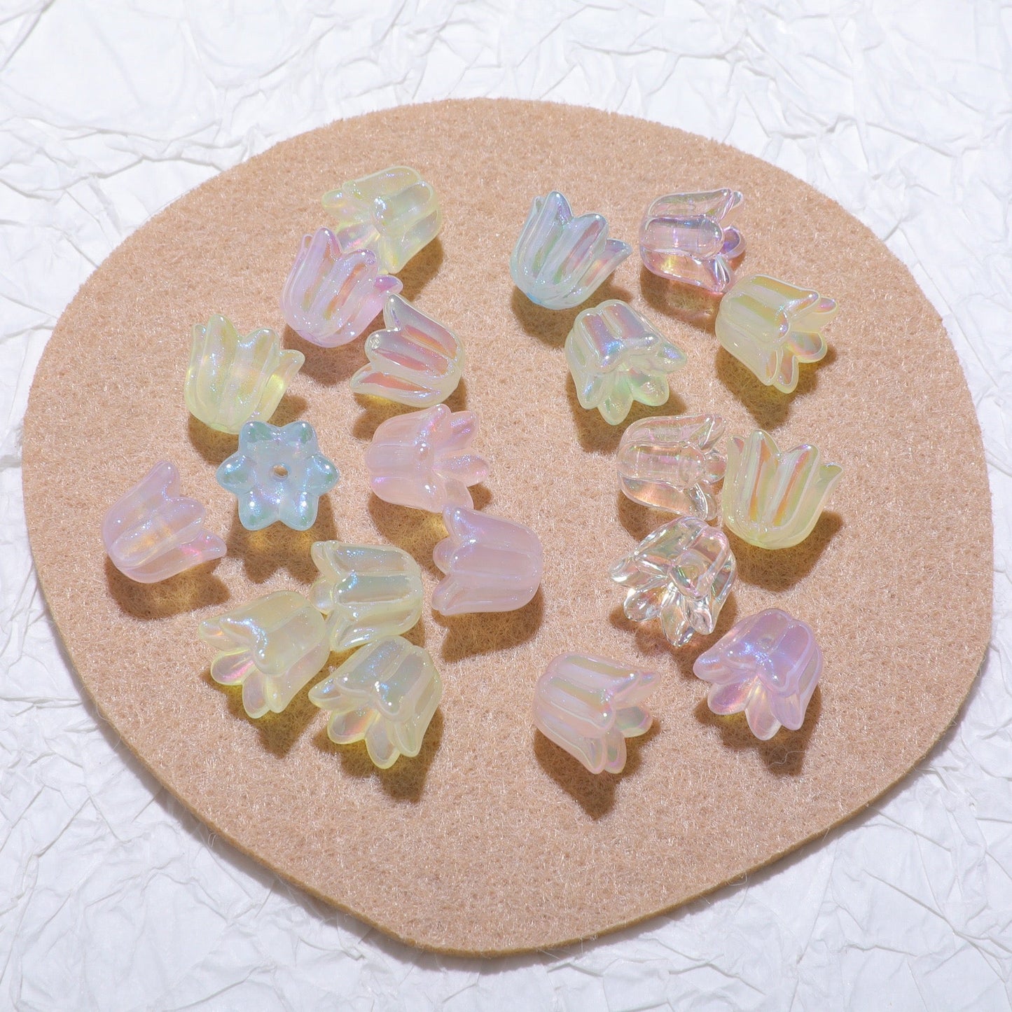 Flower-Shaped Beads