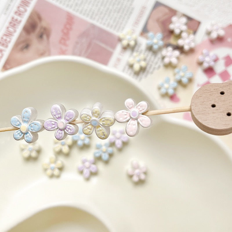 Flower Alloy Beaded