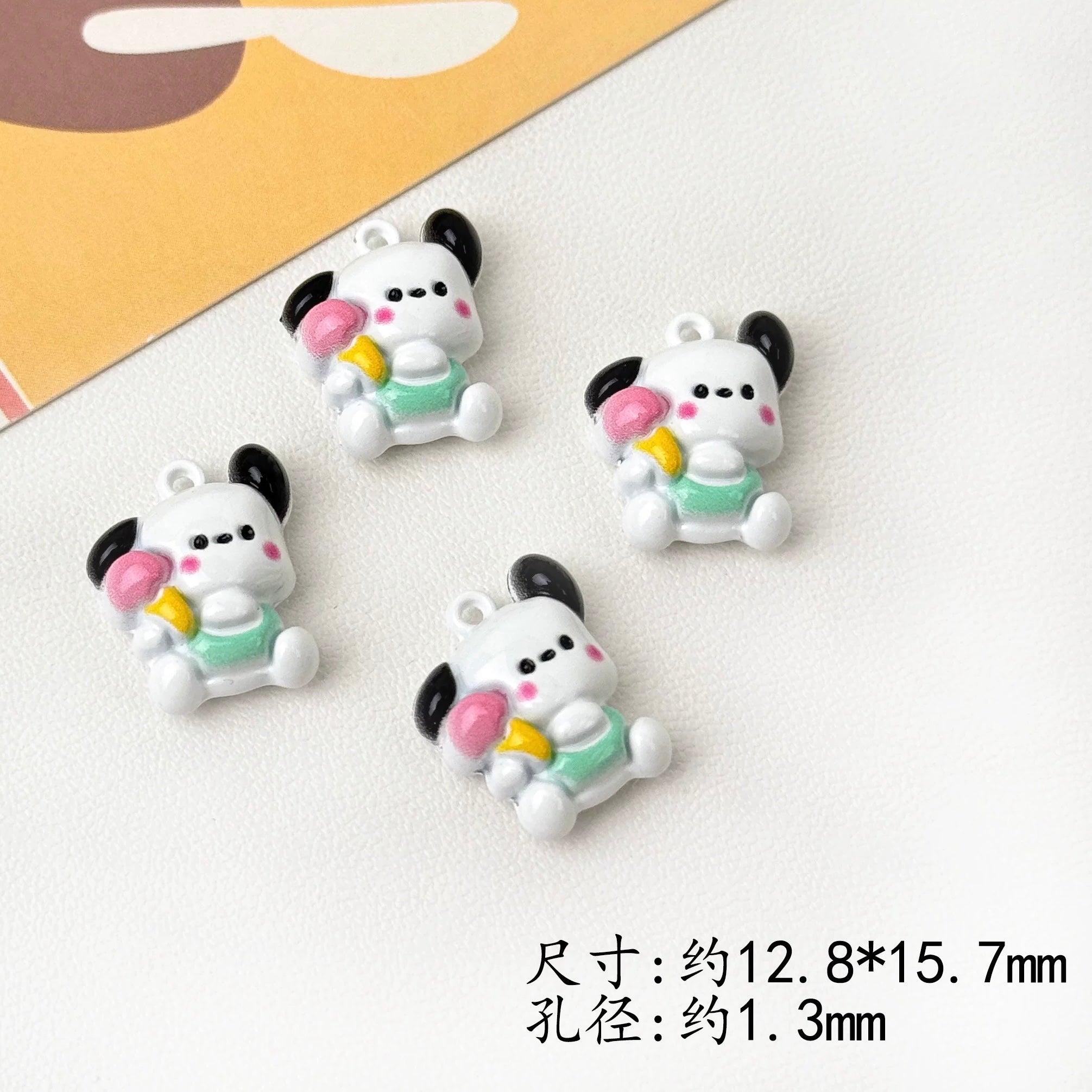 Alloy Little Bear Pendant