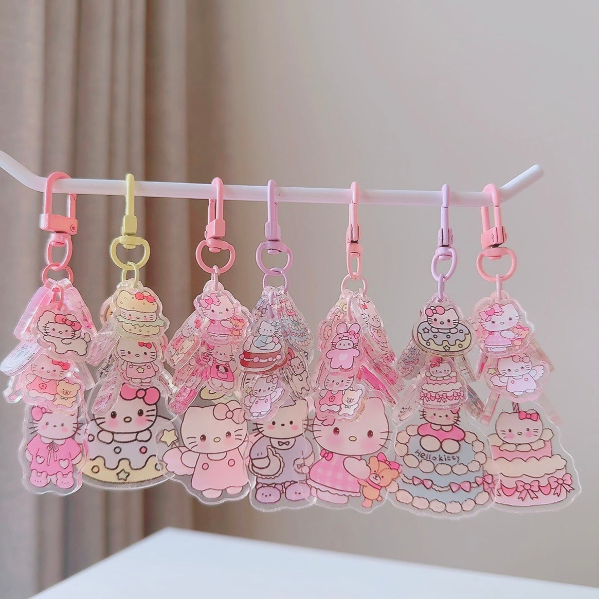 4cm Sanrio Acrylic Charm