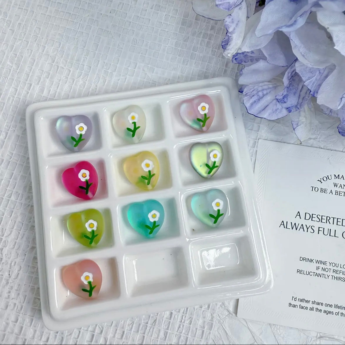 Rose-Shaped Beaded Jewelry