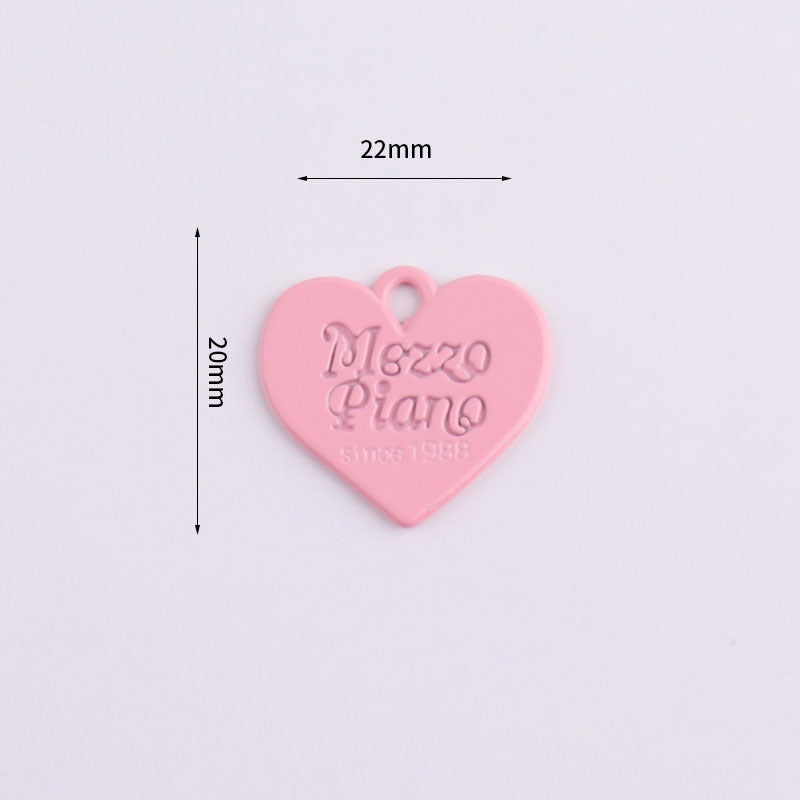 DIY Key Accessories Love Pendant