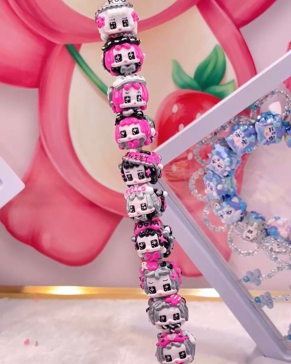 Mix Cartoon Hand Painted Beads