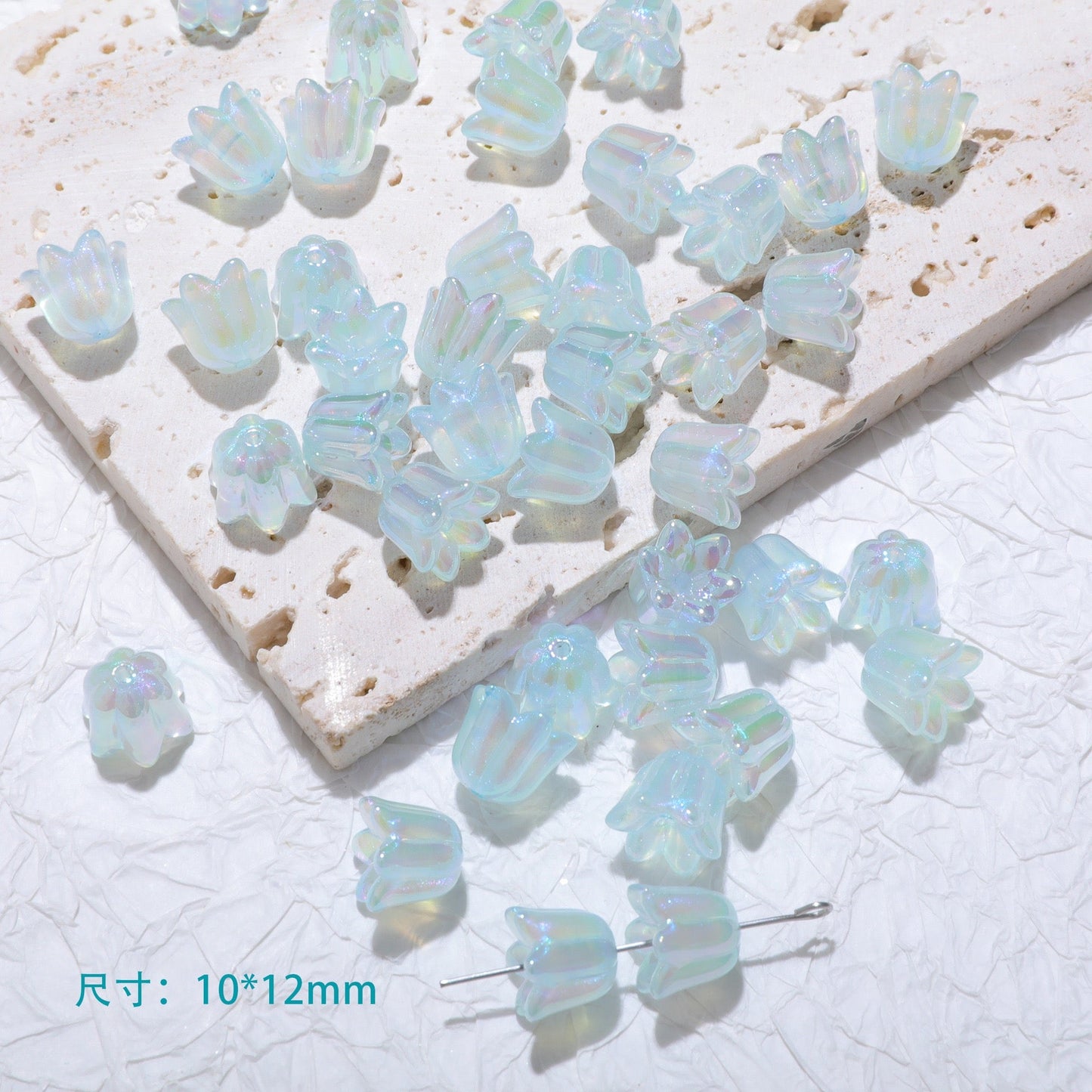 Flower-Shaped Beads