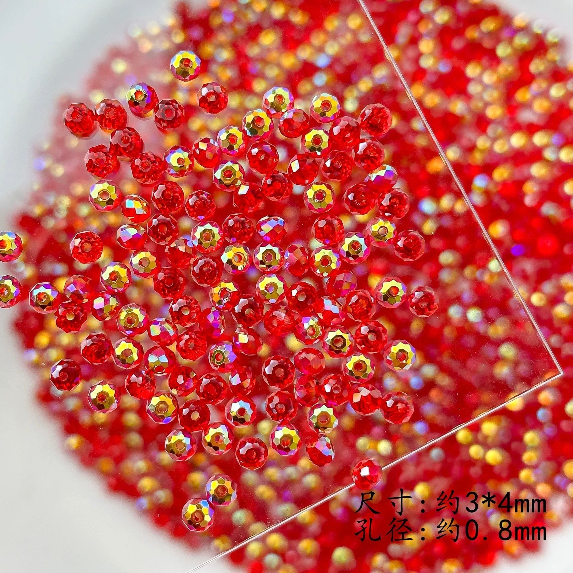 4mm Rhinestone Beads