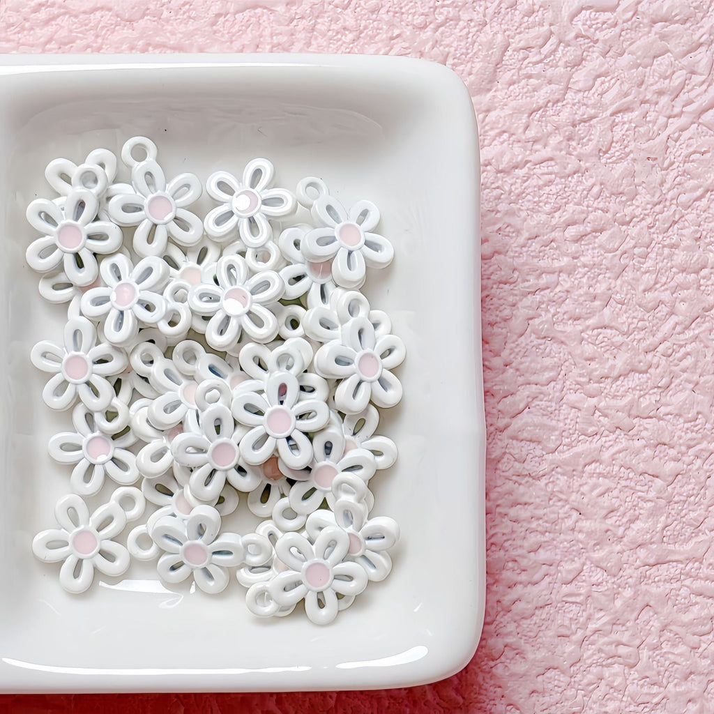 Alloy Flower Beads