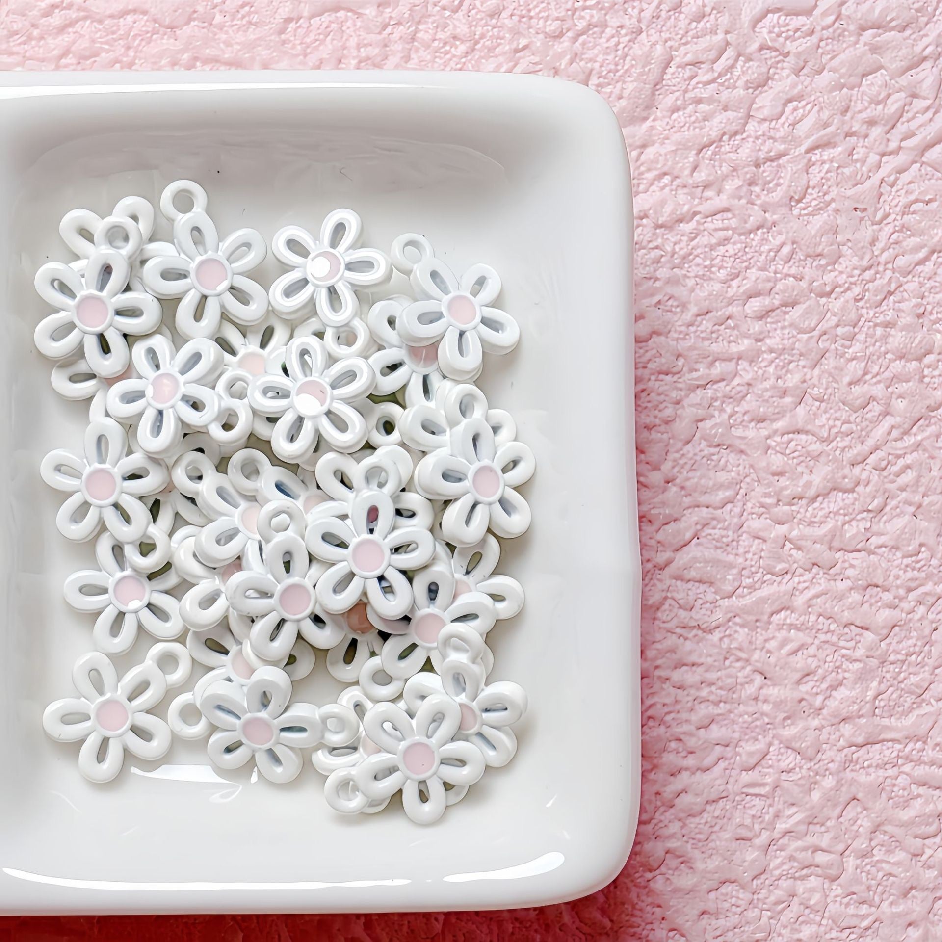Alloy Flower Beads