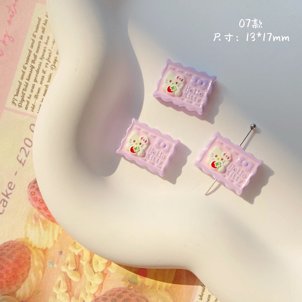 Alloy Hello Kitty Beads