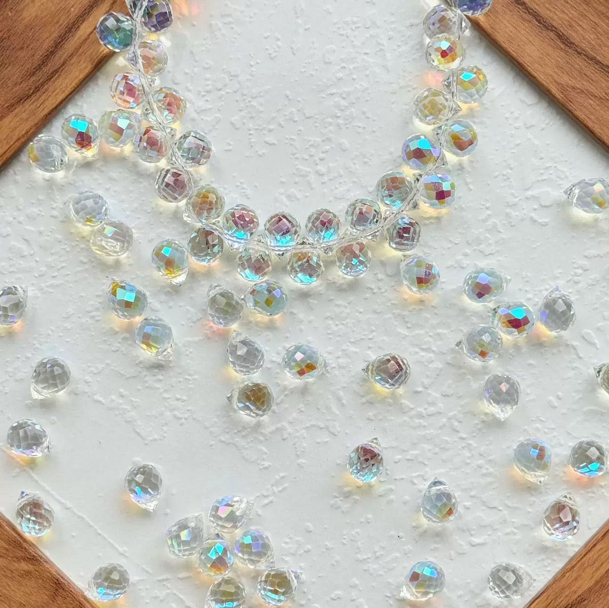 8*10mm Strawberry Crystal Beads