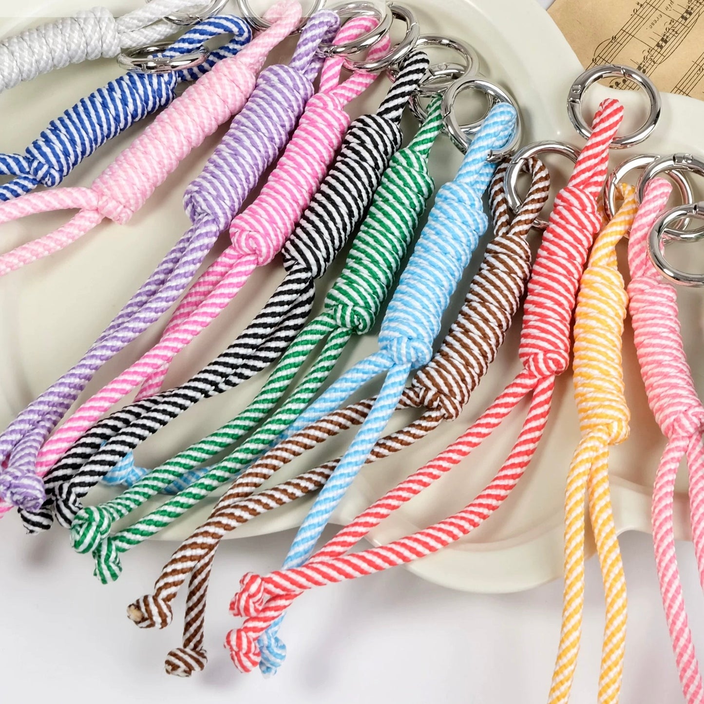 Handmade DIY Bag Hanger Cord