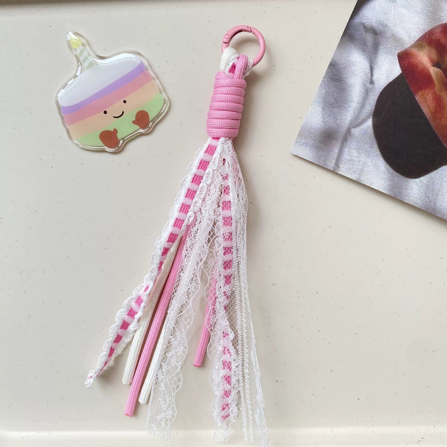 Handmade keychain Rope