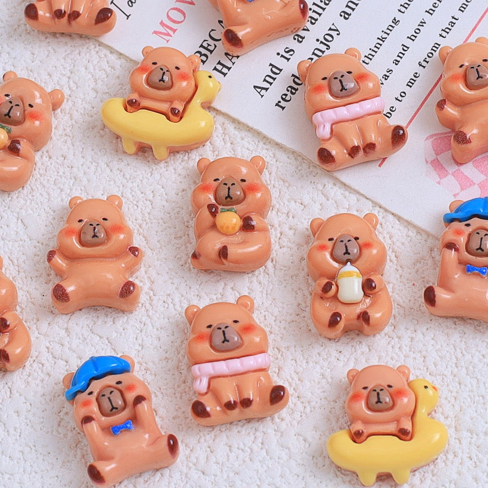 Mini Capybara Charm