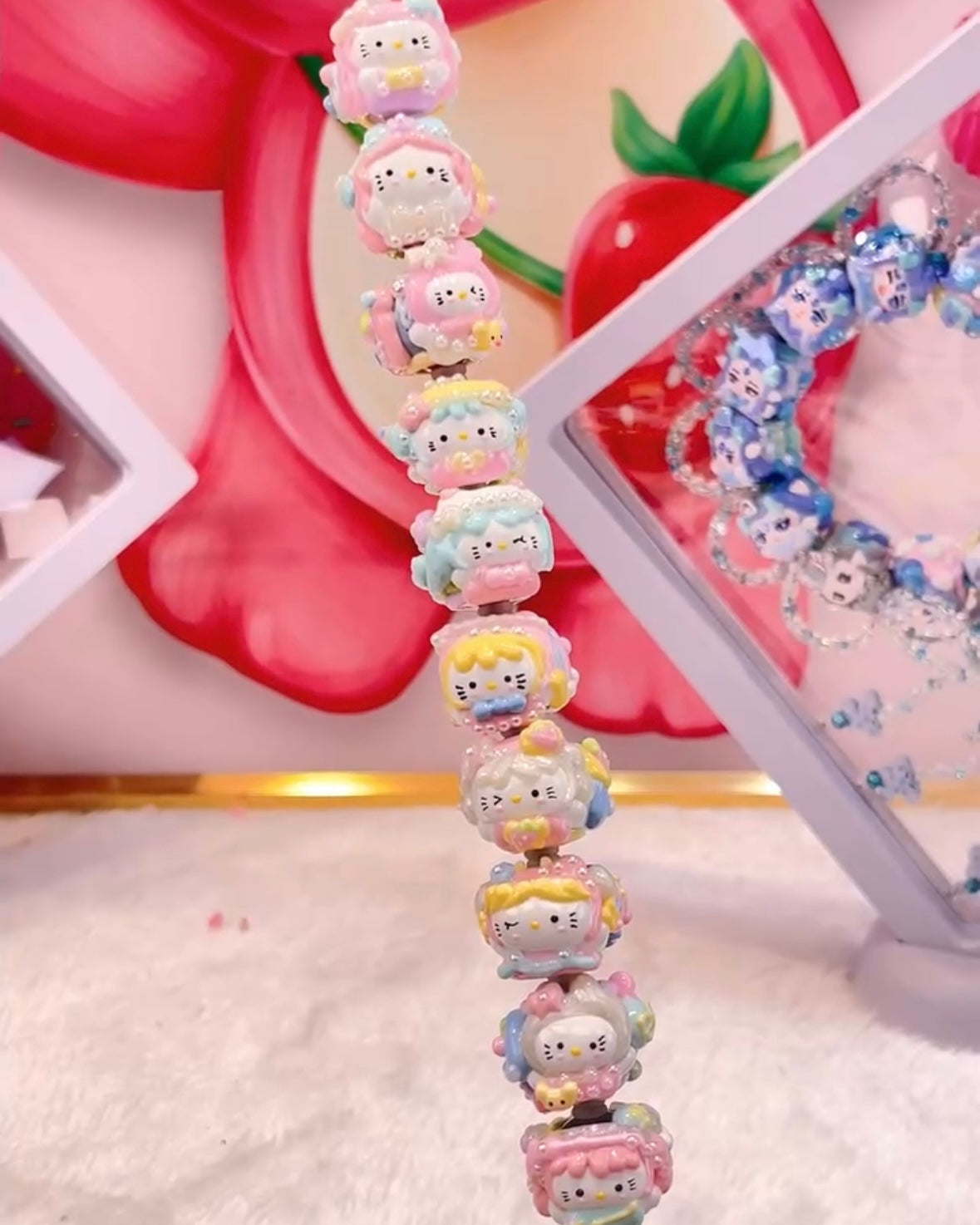 Mix Cartoon Hand Painted Beads