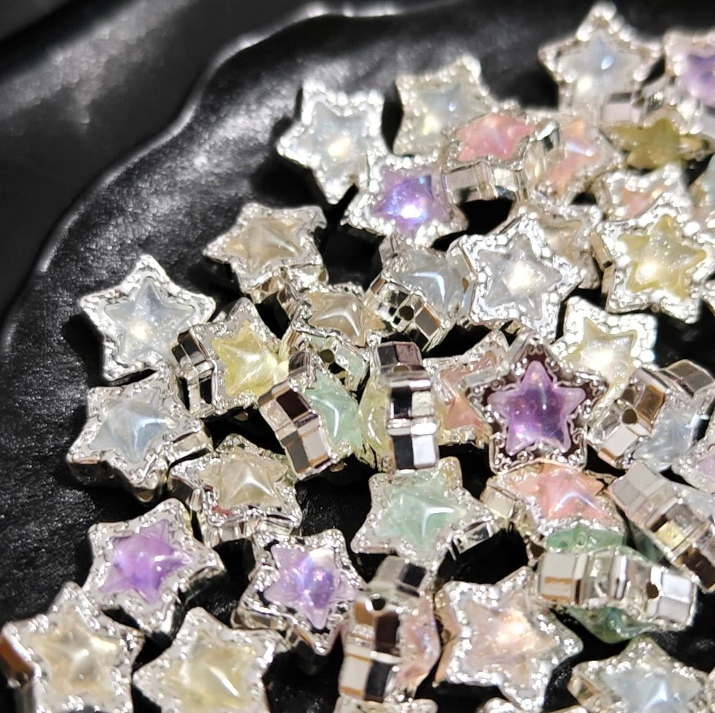 Star Alloy Beads